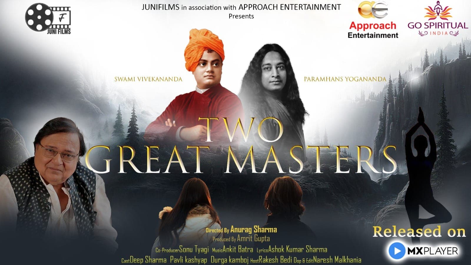 ਸੀਰੀਜ਼ ਵਿਵੇਕਾਨੰਦ ਅਤੇ ਪਰਮਹੰਸ ਯੋਗਾਨੰਦ ਦੁਆਰਾ ਅਨੁਭਵੀ ਅਧਿਆਤਮਿਕ ਦਰਸ਼ਨ 'ਤੇ ਅਧਾਰਿਤ ਹੈ