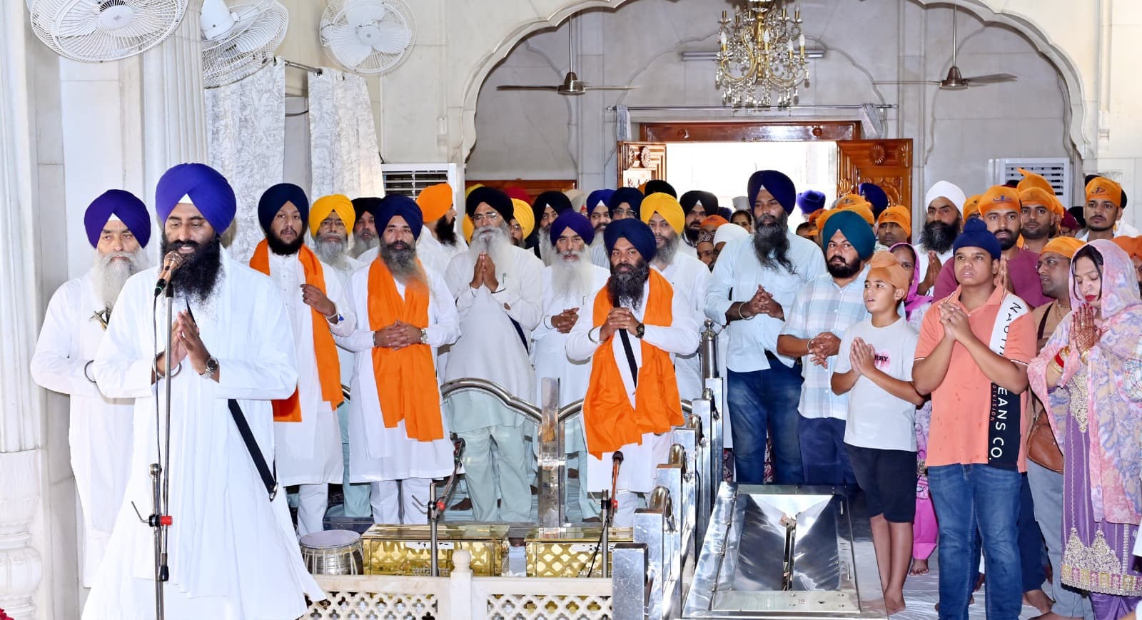 ਅੱਜ ਸ੍ਰੀ ਅਕਾਲ ਤਖ਼ਤ ਸਾਹਿਬ ਵਿਖੇ ਅਰਦਾਸ ਸਮਾਗਮ ਕਰਵਾਇਆ ਗਿਆ