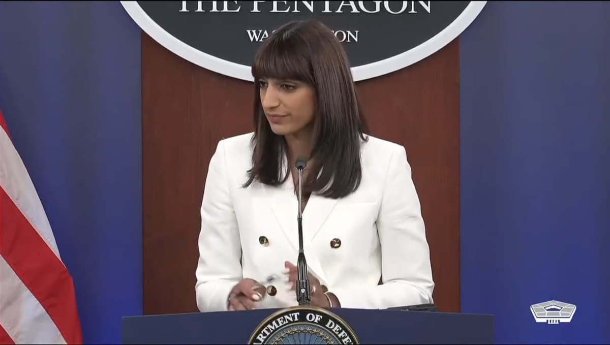 Deputy Pentagon Press Secretary Sabrina Singh.