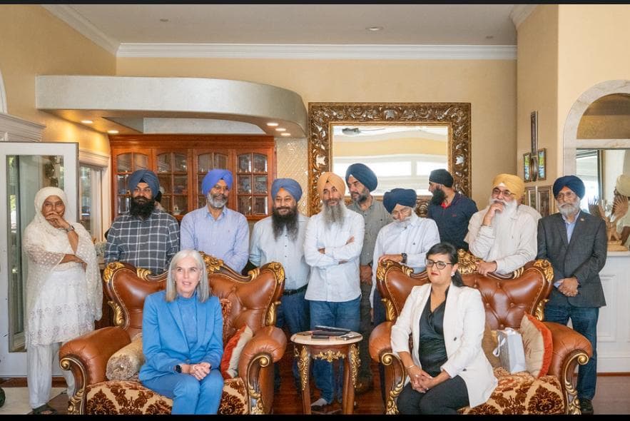 ਡਾ. ਪ੍ਰਿਤਪਾਲ ਸਿੰਘ ਤੋਂ ਇਲਾਵਾ ਵੱਖ-ਵੱਖ ਸਖਸ਼ੀਅਤਾਂ ਨੇ ਕੈਥਰੀਨ ਕਲਾਰਕ ਦਾ ਭਰਵਾਂ ਸਵਾਗਤ ਕੀਤਾ