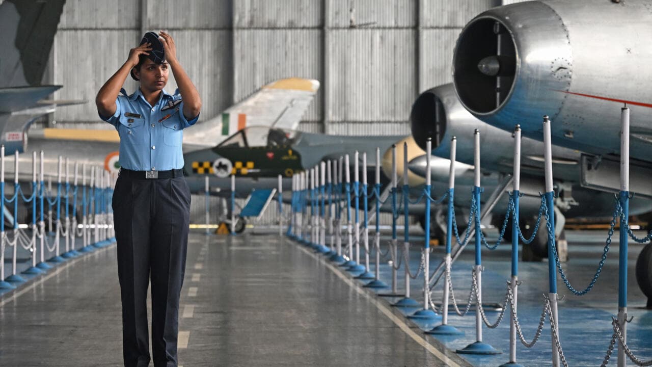 Shivangi Singh is India's only woman Rafale fighter pilot, two decades after women were allowed to join the Indian Air Force.