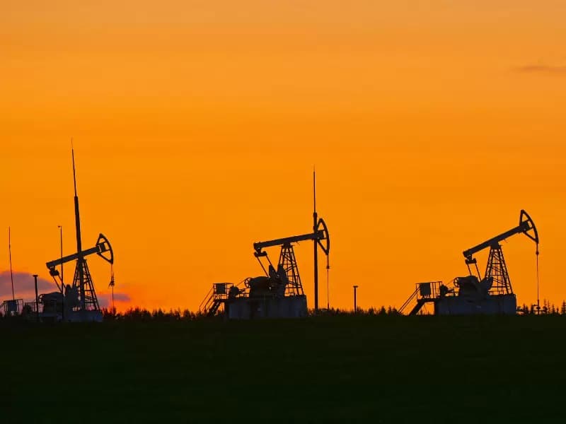 A view shows oil pump jacks outside Almetyevsk in the Republic of Tatarstan, Russia June 4, 2023.