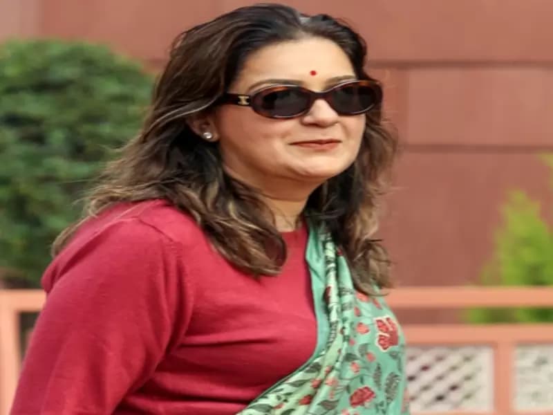 शिवसेना (यूबीटी) की राज्यसभा सांसद प्रियंका चतुर्वेदी।