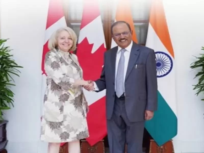 राष्ट्रीय सुरक्षा सलाहकार अजीत डोवाल ने कनाडा में उच्च स्तरीय वार्ता की, संपर्क अधिकारियों और साइबर सुरक्षा सहयोग पर सहमति जताई।