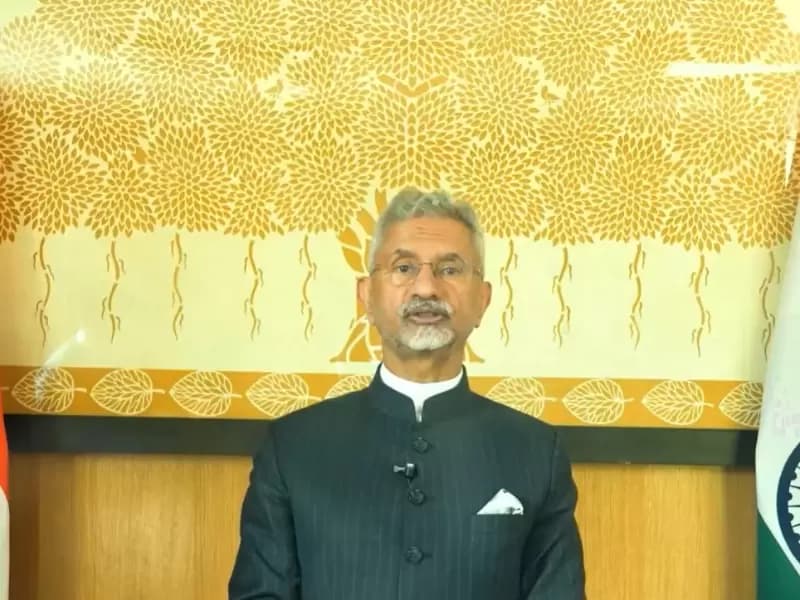भारत के विदेश मंत्री एस जयशंकर ने 25 फरवरी, 2026 को जिनेवा में संयुक्त राष्ट्र मानवाधिकार परिषद को वीडियो लिंक के माध्यम से संबोधित किया।