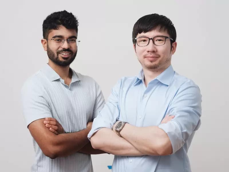 पोमो के सह-संस्थापक प्रणीत दत्ता और जो चेउक।