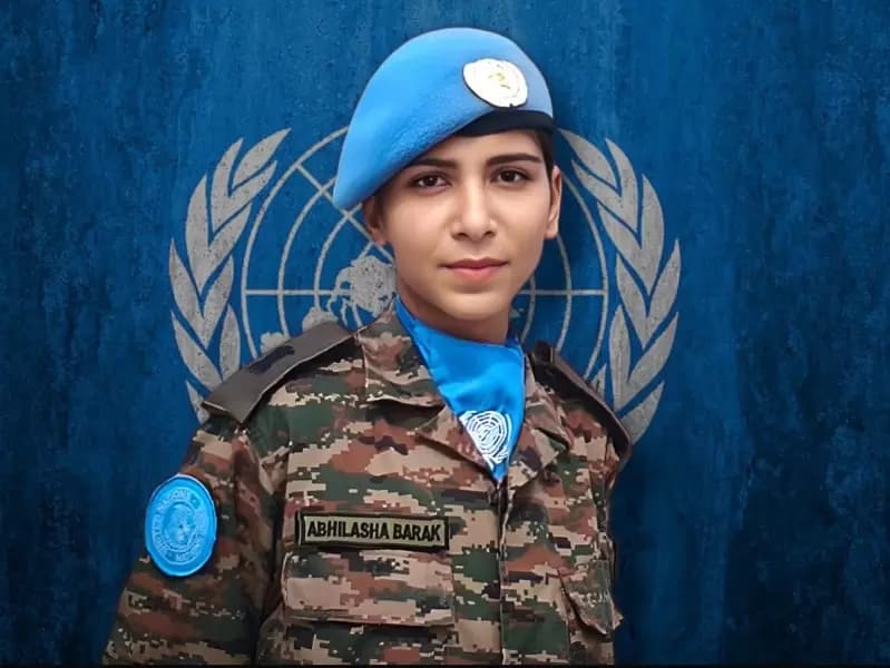 Embassy of India, Beirut, extends heartiest congratulations to Major Abhilasha Barak on being honored with the prestigious UN Gender Advocate of the Year Award 2025 by the United Nations.