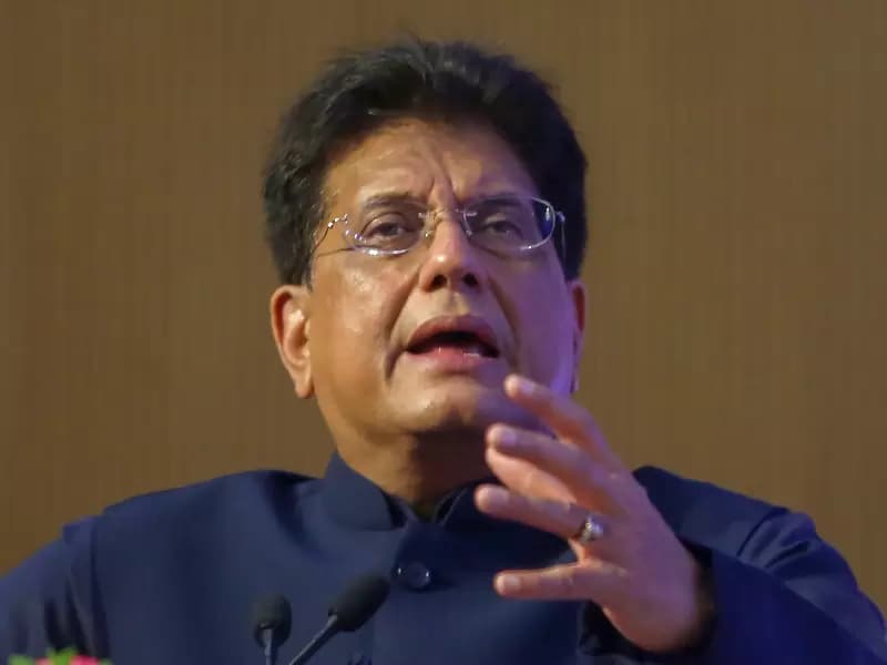 भारत के वाणिज्य और उद्योग मंत्री पीयूष गोयल