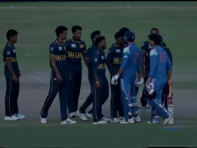 Vaibhav Sooryavanshi and Tilak Varma get into a verbal fight with Sri Lanka A players in Super Over drama in their clash in the 'A' Teams Tri-series clash at the Rangiri Dambulla International Stadium in Dambulla
