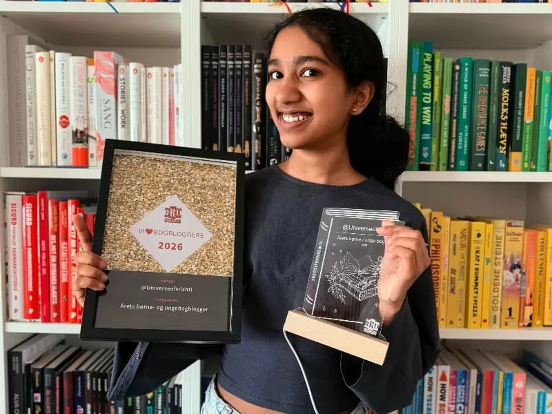 सृष्टि के. सबरीनाथ को आलबोर्ग में एक साहित्यिक समारोह में डेनमार्क का 'चाइल्ड एंड यूथ बुकब्लॉगर ऑफ द ईयर' अवॉर्ड मिला।