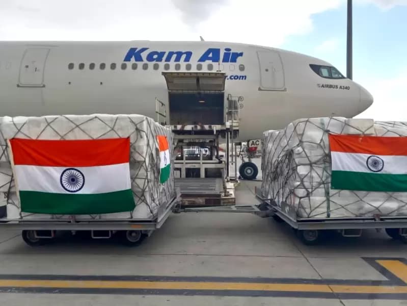 India dispatches 20 tonnes of critical dry materials for BCG and Tetanus-Diphtheria (Td) vaccines to Kabul to support Afghanistan’s child immunisation programme, on Friday, May 22, 2026.