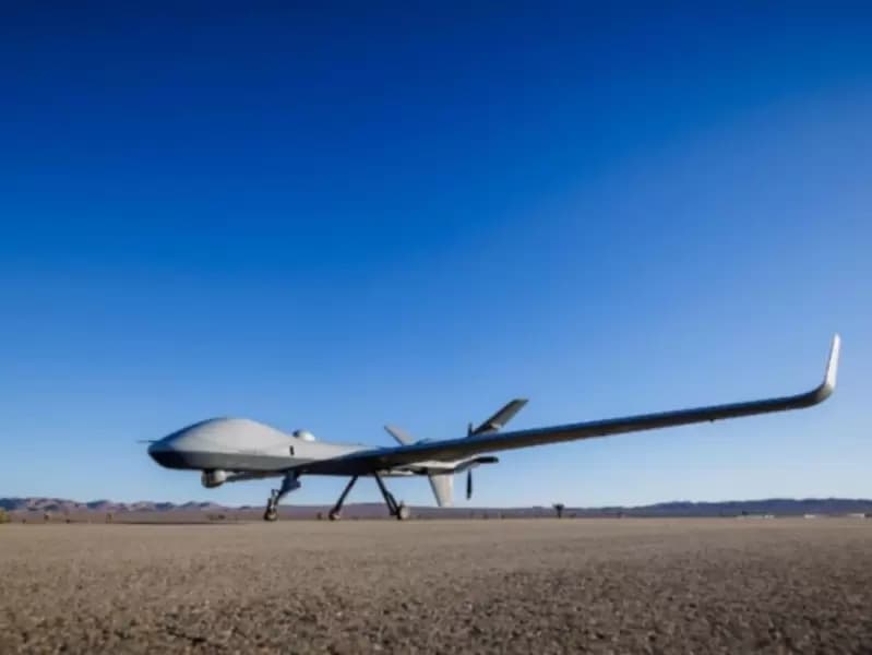 Photo caption: Deployed worldwide, GA-ASI’s MQ-9B is the highest-performing UAS in its class.