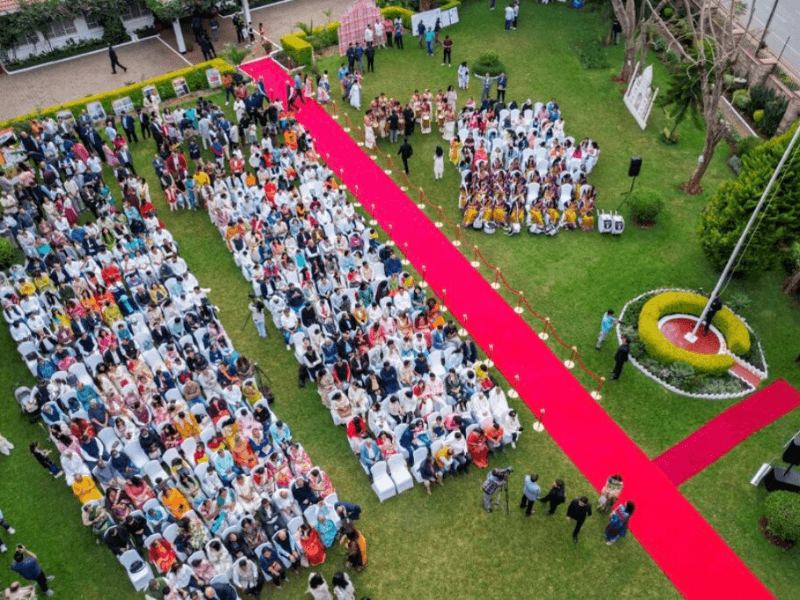 कार्यक्रम में रंगारंग सांस्कृतिक प्रस्तुतियों ने स्वतंत्रता दिवस समारोह की रौनक बढ़ाई।