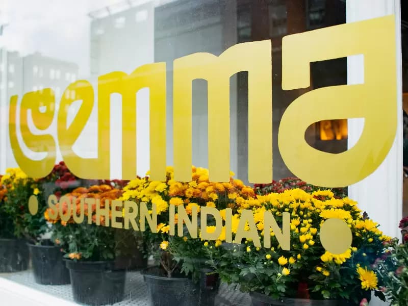 Exterior of the restaurant Semma.