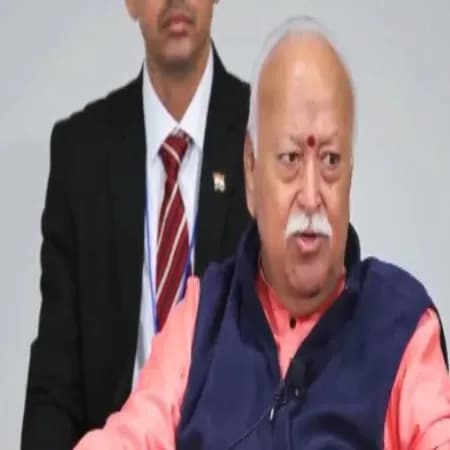 Rashtriya Swayamsevak Sangh (RSS) Chief Mohan Bhagwat