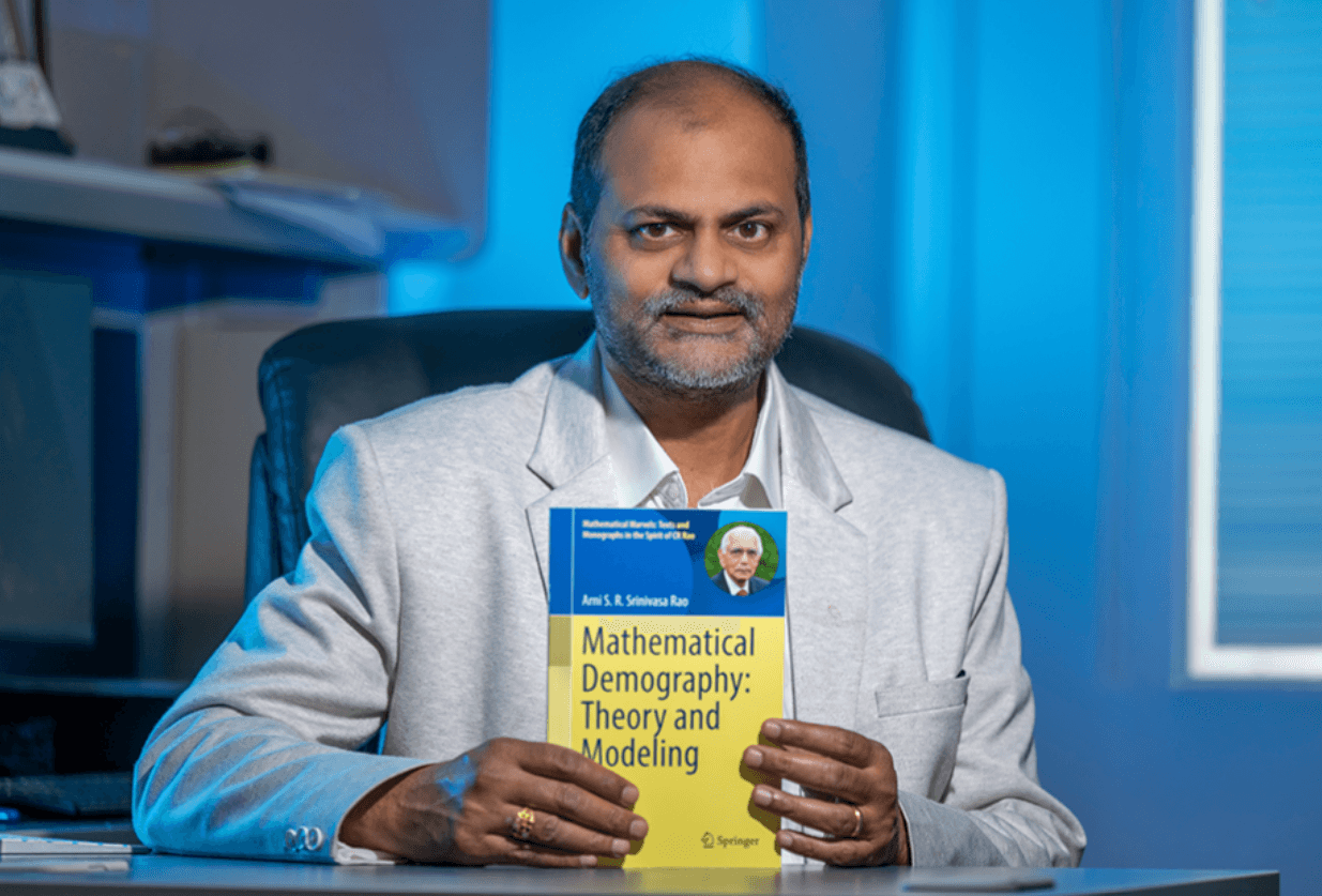 Arni S.R. Srinivasa Rao, professor and director of the Laboratory for Theory and Mathematical Modeling in the Division of Infectious Diseases at the Medical College of Georgia at Augusta University, recently authored a textbook about mathematical demography.