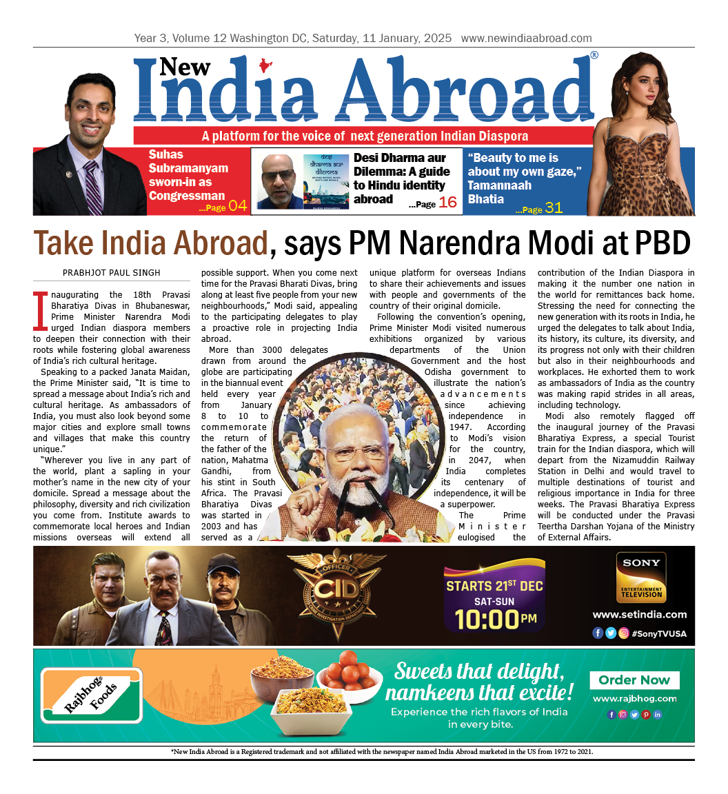 Take India Abroad, says PM Narendra Modi at PBD